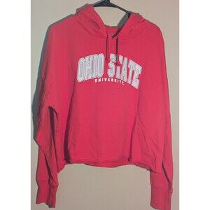 Ohio State Buckeyes Top Hoodie Womens Size XL Red New w/tags Zoozatz